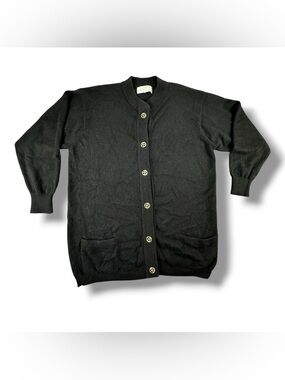 Berk of Burlington Arcade Ballantyne Cashmere Cardigan Scotland L EUC